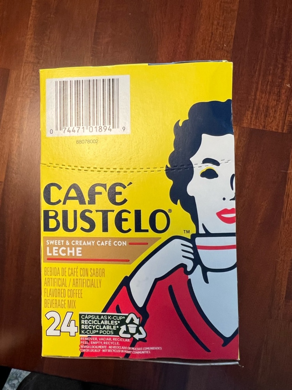 Keurig K- cup Café Bustelo Leche Coffee Pods - Picture 2 of 4